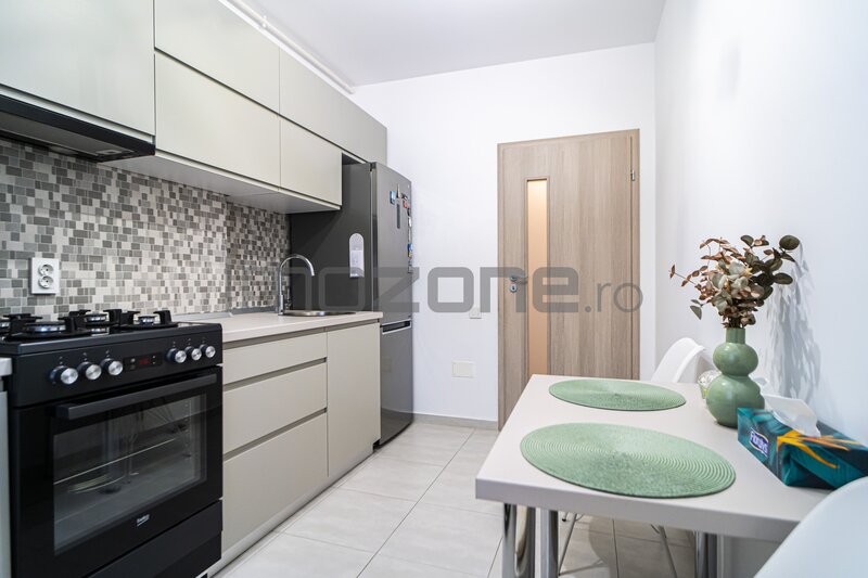 Brancusi 2 camere, etaj 1, 56 mp, spatios, an 2019, bloc nou, mobilat-utilat, comision 0%